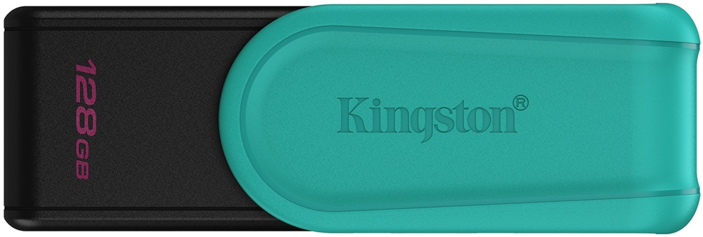 Pen Drive DataTraveler Exodia S USB 3.2 128GB (Preto/Turquesa) - KINGSTON