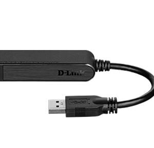 Placa de Rede Ethernet F?mea - USB Macho 1000 Mbit/s - D-LINK