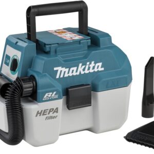 Aspirador s/ Saco 7,5L DVC750LZX3 (Preto/Azul/Branco) - MAKITA