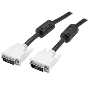 Cabo DVI Preto/Branco (2 mts) - STARTECH
