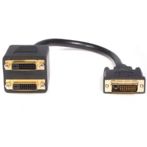 Spliter DVI-D Macho - 2x DVI-D Femea (30cm) - STARTECH