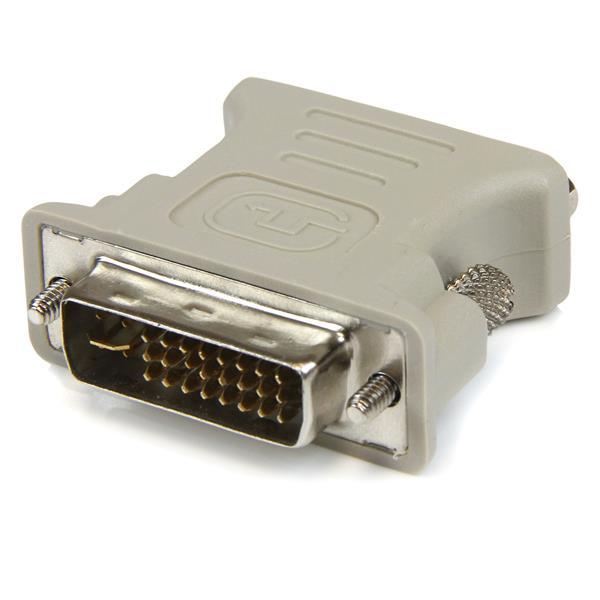 Ficha Adaptadora DVI-I Macho - VGA Femea - STARTECH