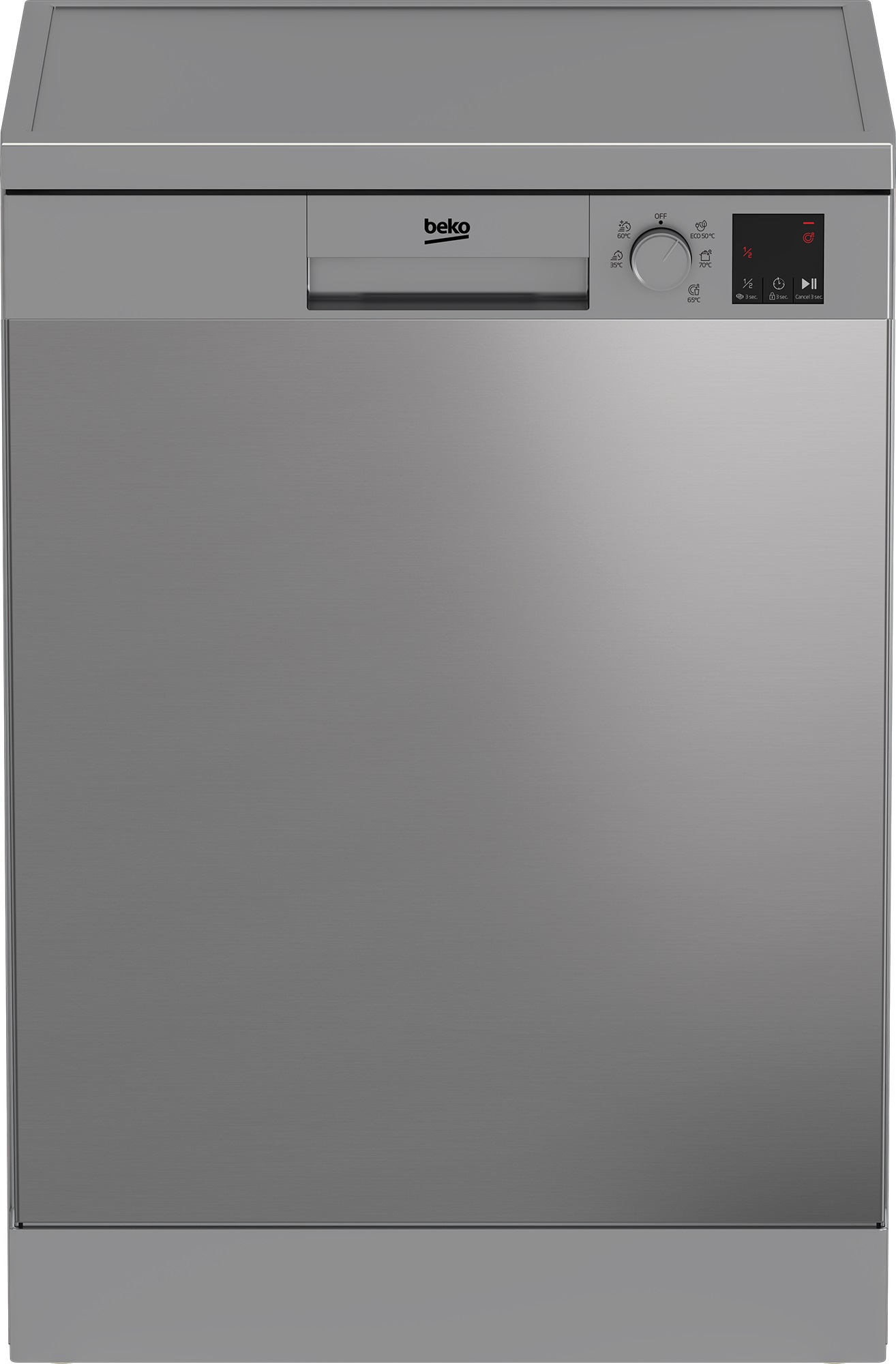 Máquina de Lavar Loiça DVN05320X 60cm (Inox) - BEKO