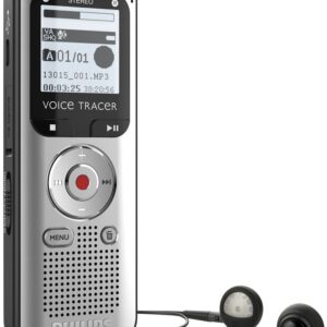 Gravador de Voz DVT2015 8GB (Prateado) - PHILIPS