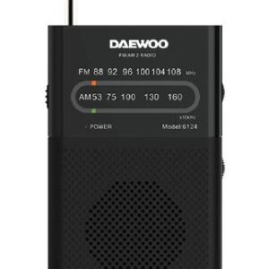 Rádio Portátil AM/FM c/ Alto Falante DW1027- DAEWOO