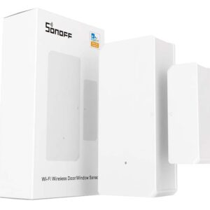 Sensor de Alarme de Portas e Janelas Inteligente s/ Fios Wi-Fi - Sonoff DW2