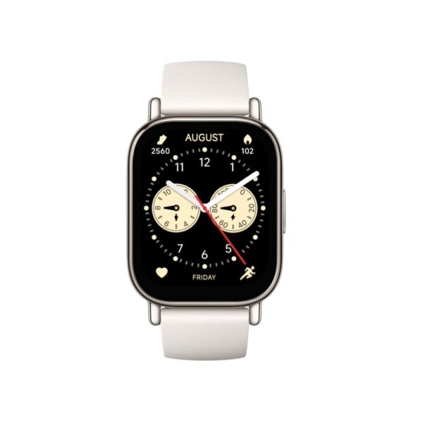 Smartwatch Xiaomi Redmi Watch 5 Lite Notificações Frequência Cardíaca GPS Dourado