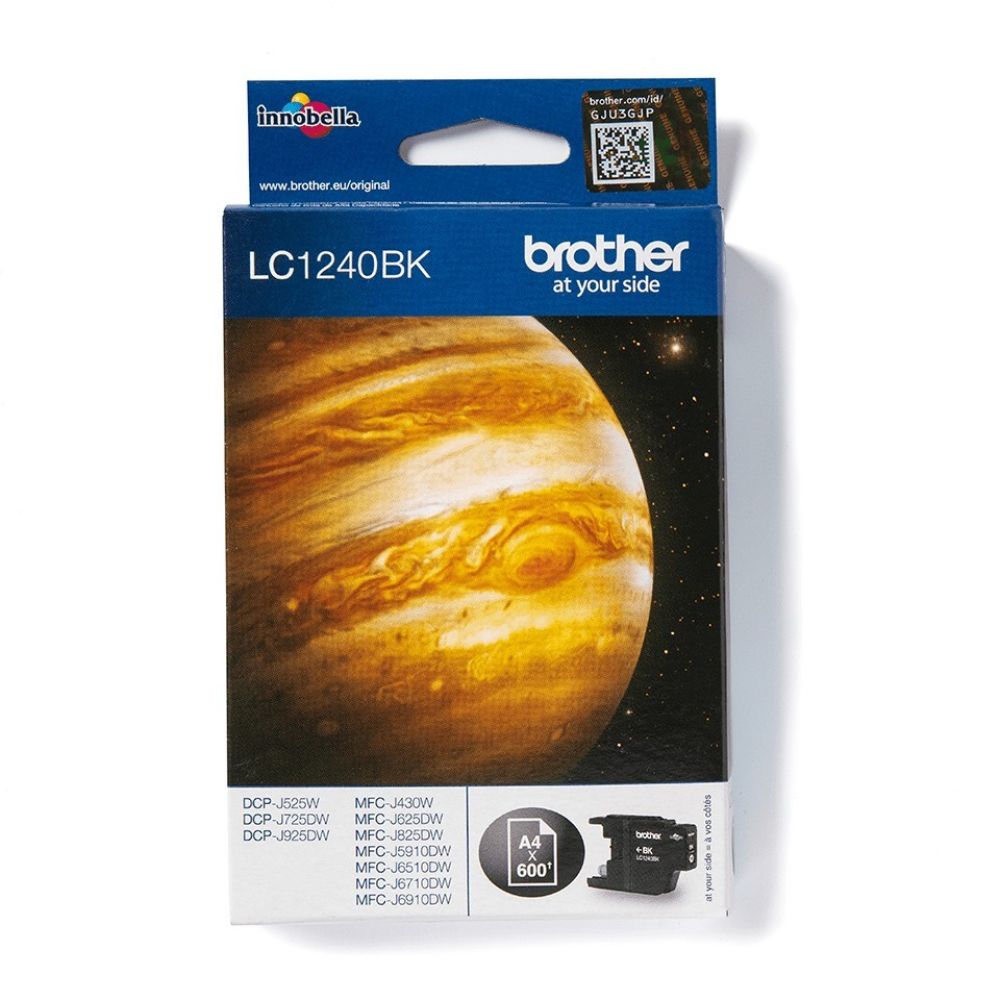 Tinteiro Original Brother LC-1240BKBP Preto