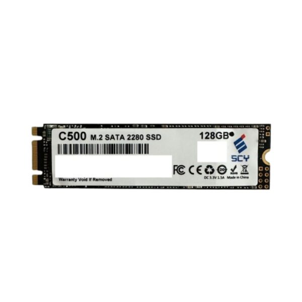 Disco SSD SCY M.2 Sata C500 128Gb 2280 550Mbs 495Mbs