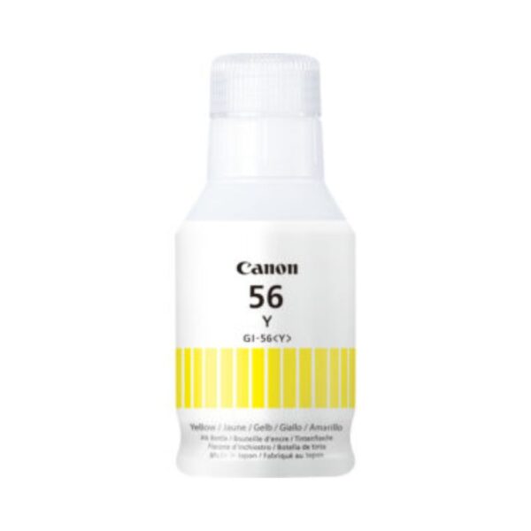 Tinteiro Original Canon GI-56Y Amarelo (Garrafa) - 14881 Pag