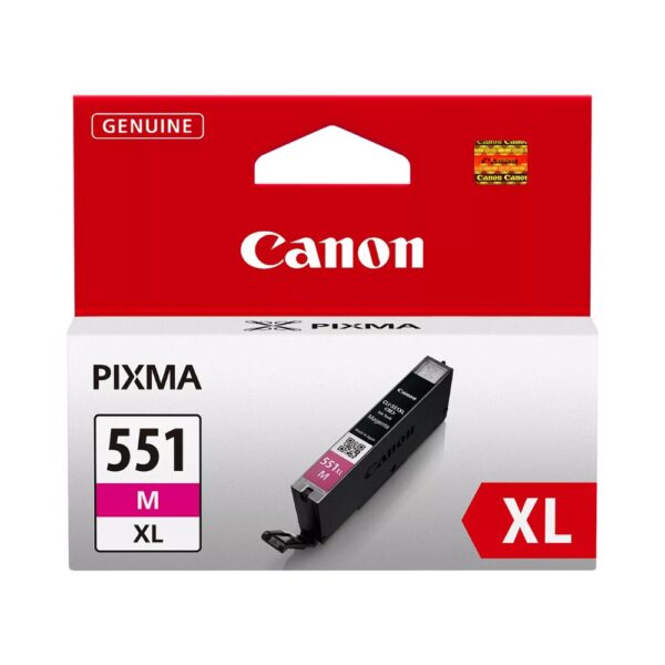 Tinteiro Original Canon CLI-551M XL Alta Capacidade Magenta