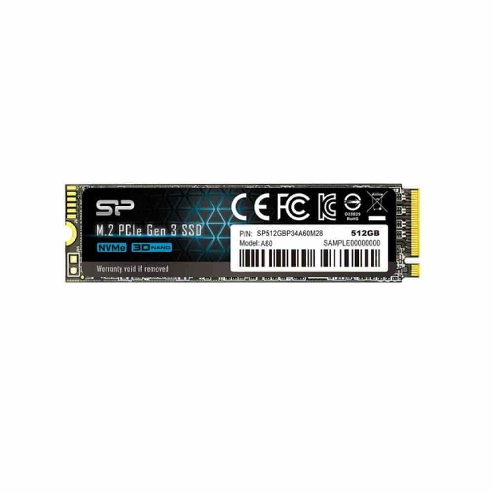 Disco SSD Silicon Power 512Gb M.2 2280 PCie A60