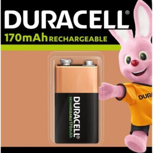 Pilha Recarregável 9V 170mAh Ni-Mh - DURACELL