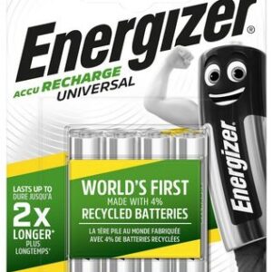 Blister 4x Pilhas Recarreg?veis AAA 500mAh HR03 1,2V - ENERGIZER