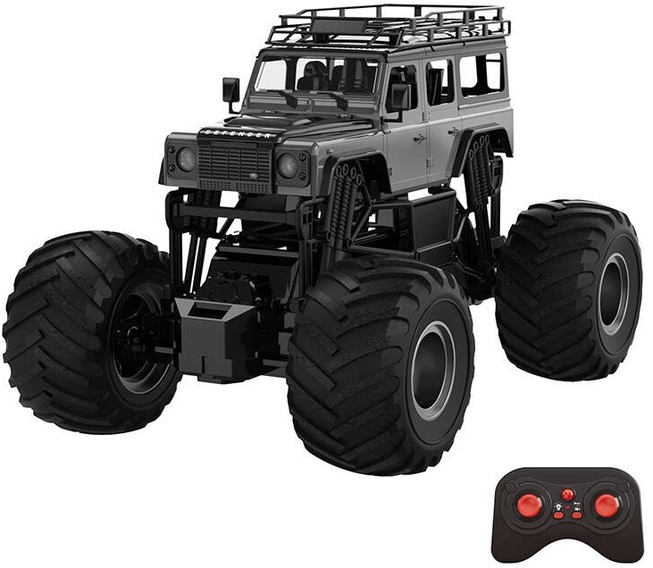 Carro Telecomandado Land Rover Defender 1:8 (Cinza) - DOUBLE EAGLE