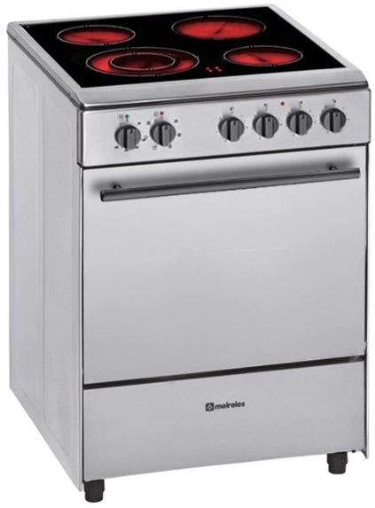 Fogão Elétrico 60x60 Monza E605X (Inox) - MEIRELES