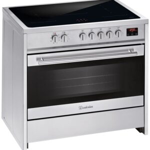 Fogão Elétrico 90 x 60 E 913 X c/ Zona de Indução (Inox) - MEIRELES