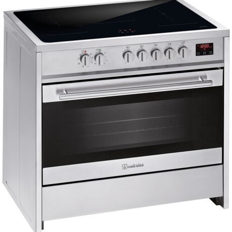Fogão Elétrico 90 x 60 E 913 X c/ Zona de Indução (Inox) - MEIRELES