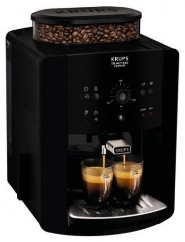 Máquina de Café Expresso Automática Arabica Picto (Preto) - KRUPS