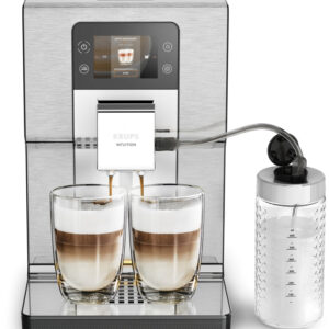 M?quina de Caf? Expresso Autom?tica Intuition Experience+ EA877D 1550W (Preto/A?o Polido) - KRUPS