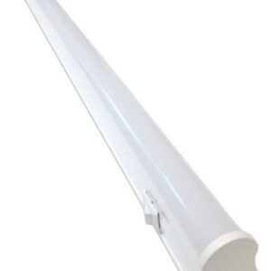 Armadura LED T5 5W 6000K 500Lm Opalina c/ Interruptor (30cm) - ELBAT