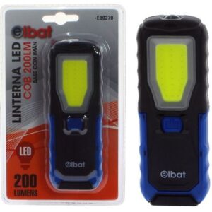 Lanterna LED COB 200Lm c/ Base Magn?tica - ELBAT