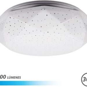 Candeeiro Plafon em LED Serie Neptuno 30W 6000K 3000Lm (Ø28cm) - ELBAT