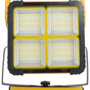 Projector LED Solar Dobr?vel 80W Branco F. 6000K 650Lm (IP65) - ELBAT