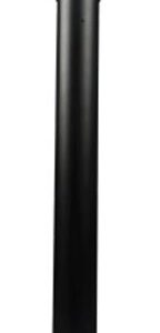 Poste Exterior de Jardim p/ Candeeiro LED Solar EB0560 (Preto) - ELBAT