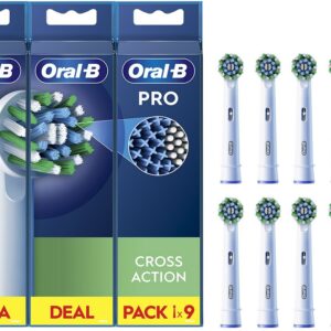Pack 9x CrossAction EB509FSS (Branco) - ORAL-B