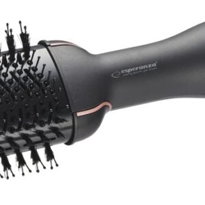 Escova Modeladora de Cabelo Ar Quente 1200W Claudia (Preto) - ESPERANZA