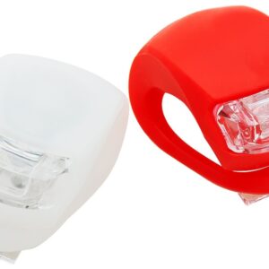 Kit Luzes Bicicleta (Frente e Tr?s) Flex?veis em Silicone EASY-FIT - ESPERANZA
