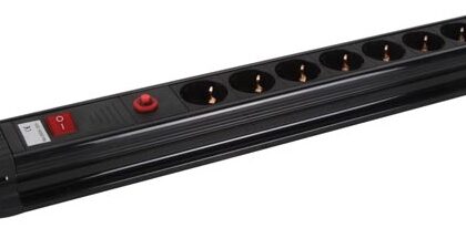Extensão Protectora Octupla 3500W c/ Interruptor (1,5 mts)