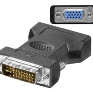 Ficha Adaptadora DVI Macho - VGA Femea - EWENT