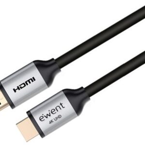 Cabo HDMI EC1346 HQ Premium com Ethernet (1,8 mts) - EWENT