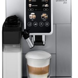 M?quina de Caf? Autom?tica Dinamica Plus ECAM380.85.SB 1.8L 1450W (Preto/Prateado) - DELONGHI