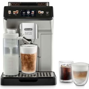 Máquina de Café Automática Eletta Explore ECAM450.65.S 1450W 19 Bar (Prateada) - DELONGHI