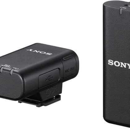 Microfone s/ Fios ECM-W2BT p/ Câmara de Vídeo (Preto) - SONY