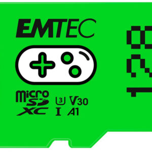 Cart?o de Mem?ria Micro SD 128GB Gaming (Verde) - EMTEC