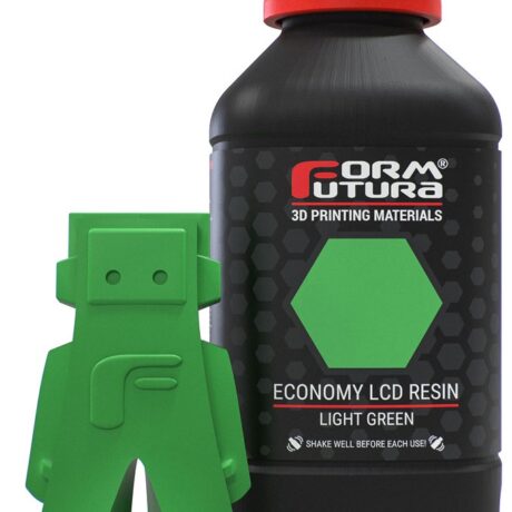 Resina p/ Impressão 3D LCD 1000ml Económica (Verde Claro) - FORMFUTURA