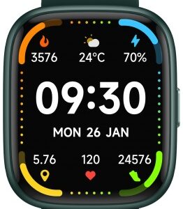 Smartwatch Ecowatch 6 (Verde) - MAXCOM