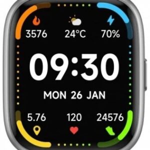 Smartwatch Ecowatch 6 (Prateado) - MAXCOM