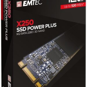 Disco SSD 128GB X250 M.2 SATA Power Plus - EMTEC