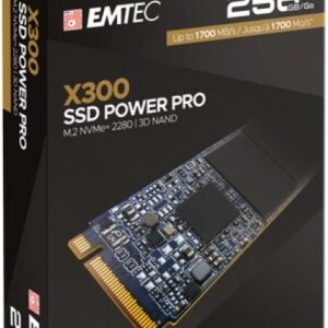 Disco SSD 256GB X300 M.2 Power Pro - EMTEC