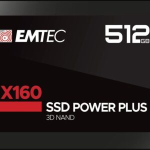 Disco SSD 512GB X160 Serial ATA III QLC 3D NAND - EMTEC