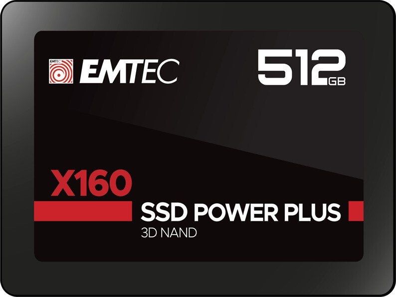 Disco SSD 512GB X160 Serial ATA III QLC 3D NAND - EMTEC