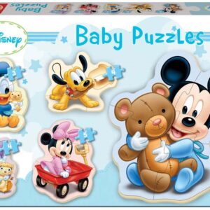 5 Baby Puzzles Mickey