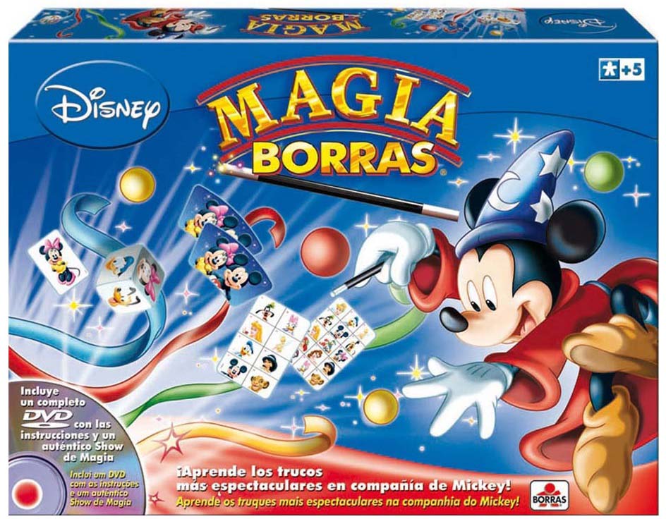 Magia Borras Mickey com DVD
