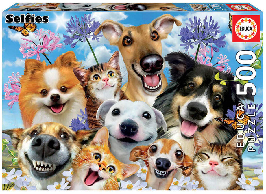 Puzzle 500 Fun in the Sun Selfie - EDUCA