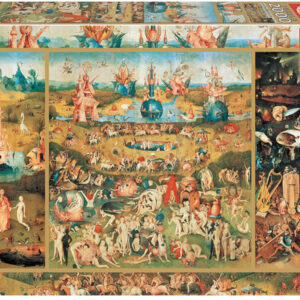 Puzzle 2000 O Jardim das delícias - EDUCA